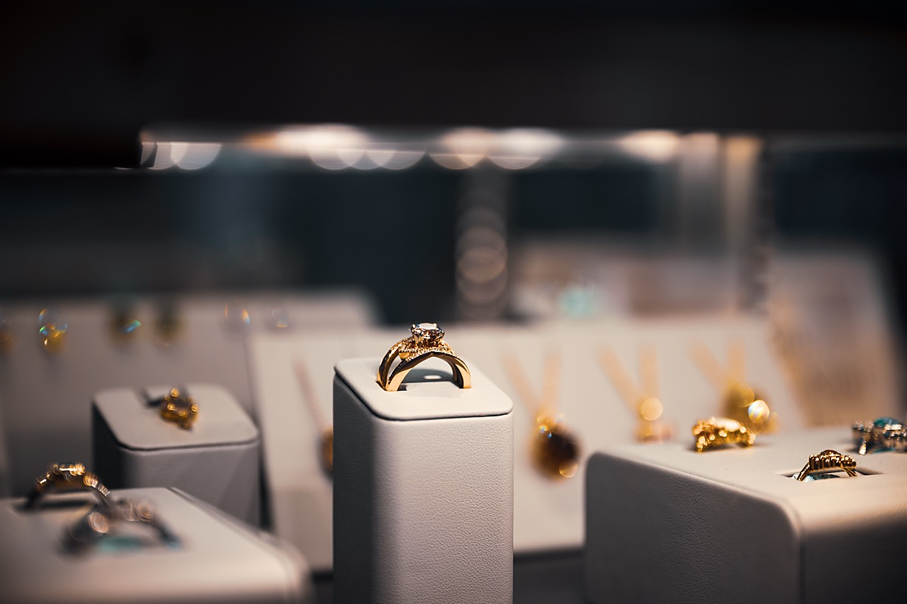 Jewelry product photograph